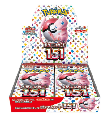 強化拡張パック『ポケモンカード151』(SV2a)【未開封BOX】